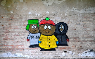 Граффити, Южный Парк, Уличное Искусство смотреть